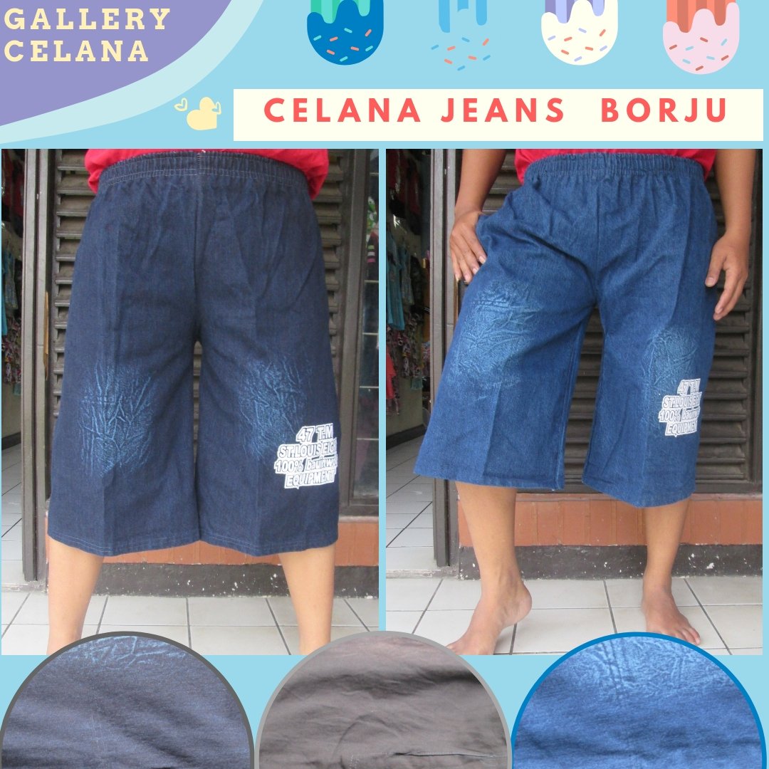 Pusat Grosir Celana jeans Borju Dewasa Murah di Bandung