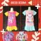 Supplier Baju Anak Perempuan Karakter Murah Bandung Rp.18.500