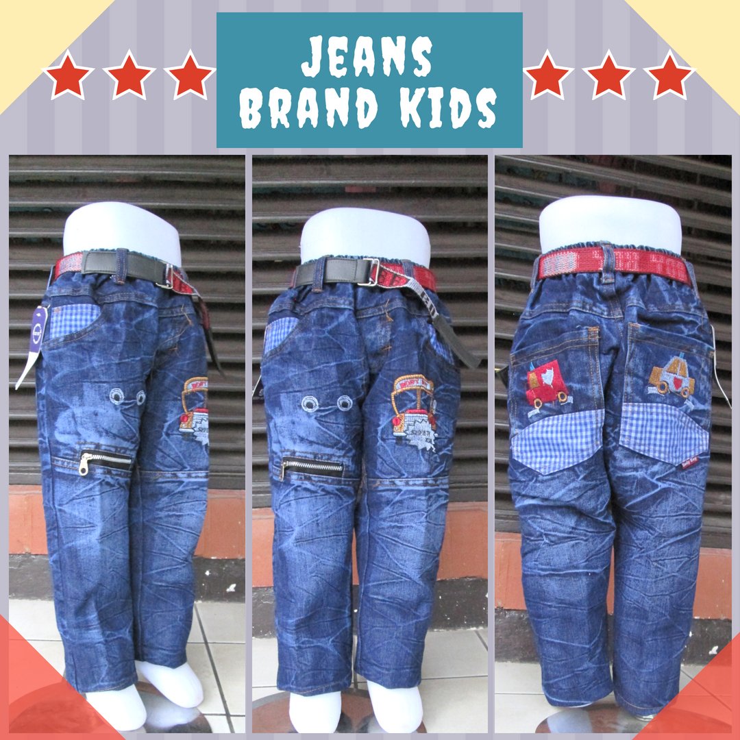 Supplier Celana Jeans Brand Kids Anak Laki Laki Murah Bandung 45Ribu