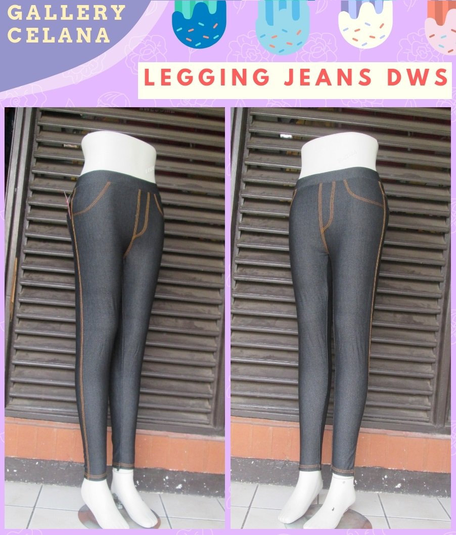 Produsen Celana Legging Jeans Wanita Dewasa Murah di Bandung 28Ribu