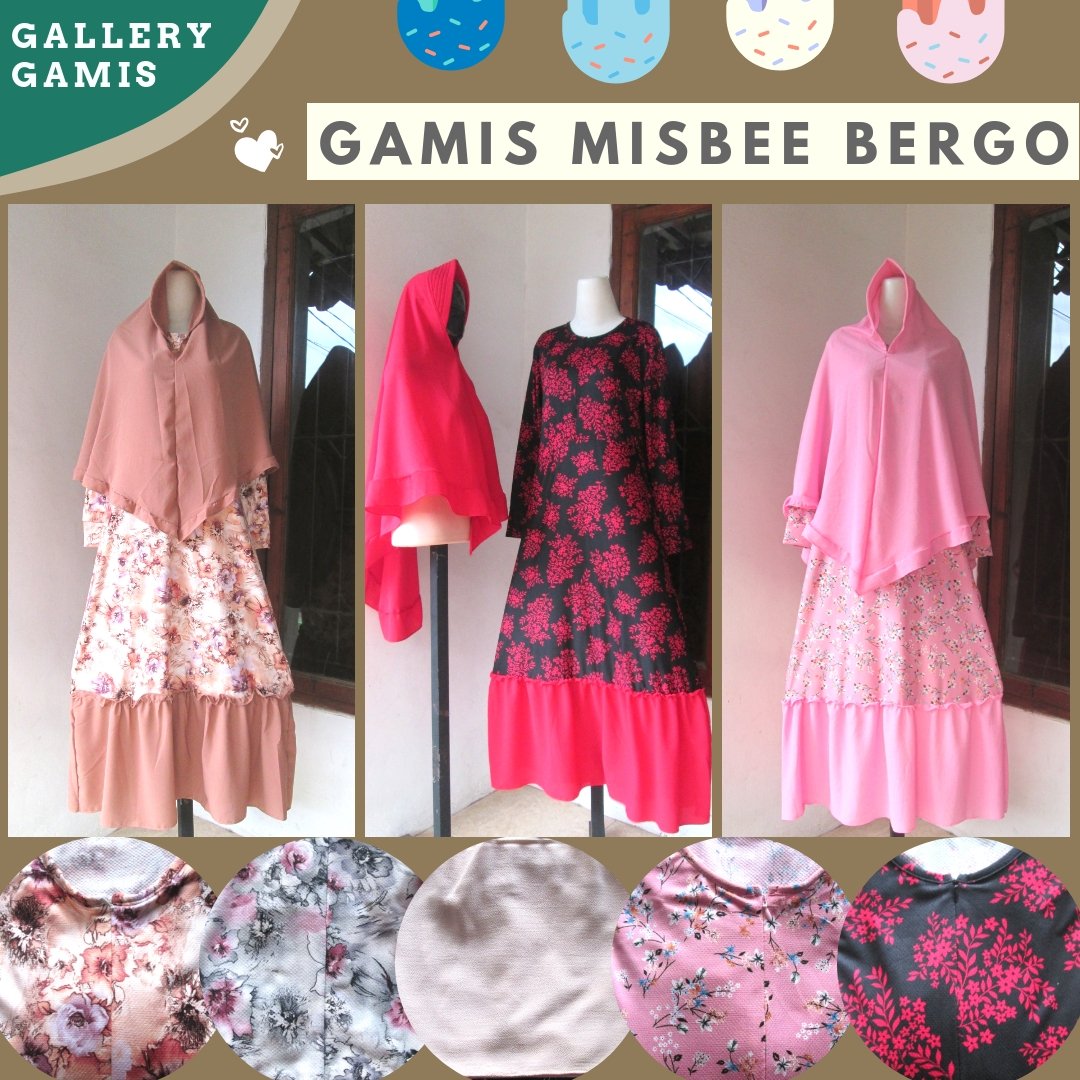 Distributor Gamis Misbee Bergo Syar’i Termurah di Bandung 78RIBUAN