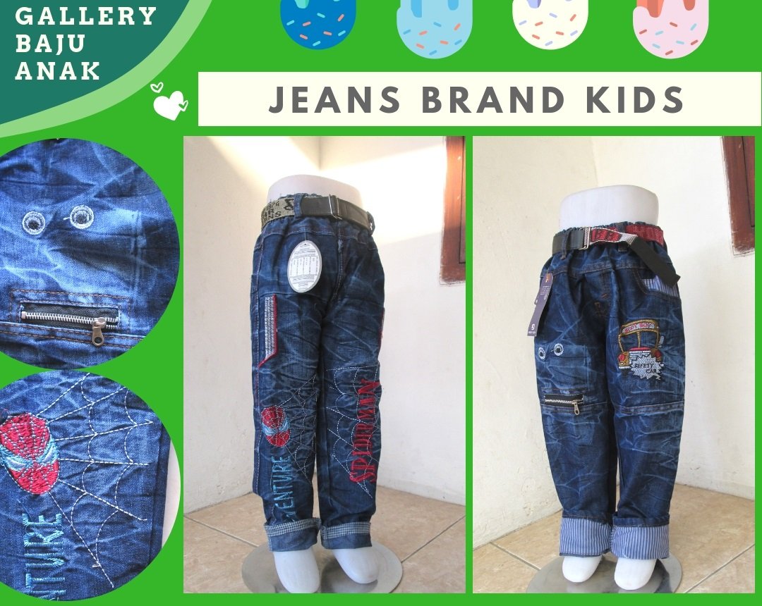 Konveksi Celana Jeans Brand Kids Anak Laki Laki Murah di Bandung 45RIBUAN