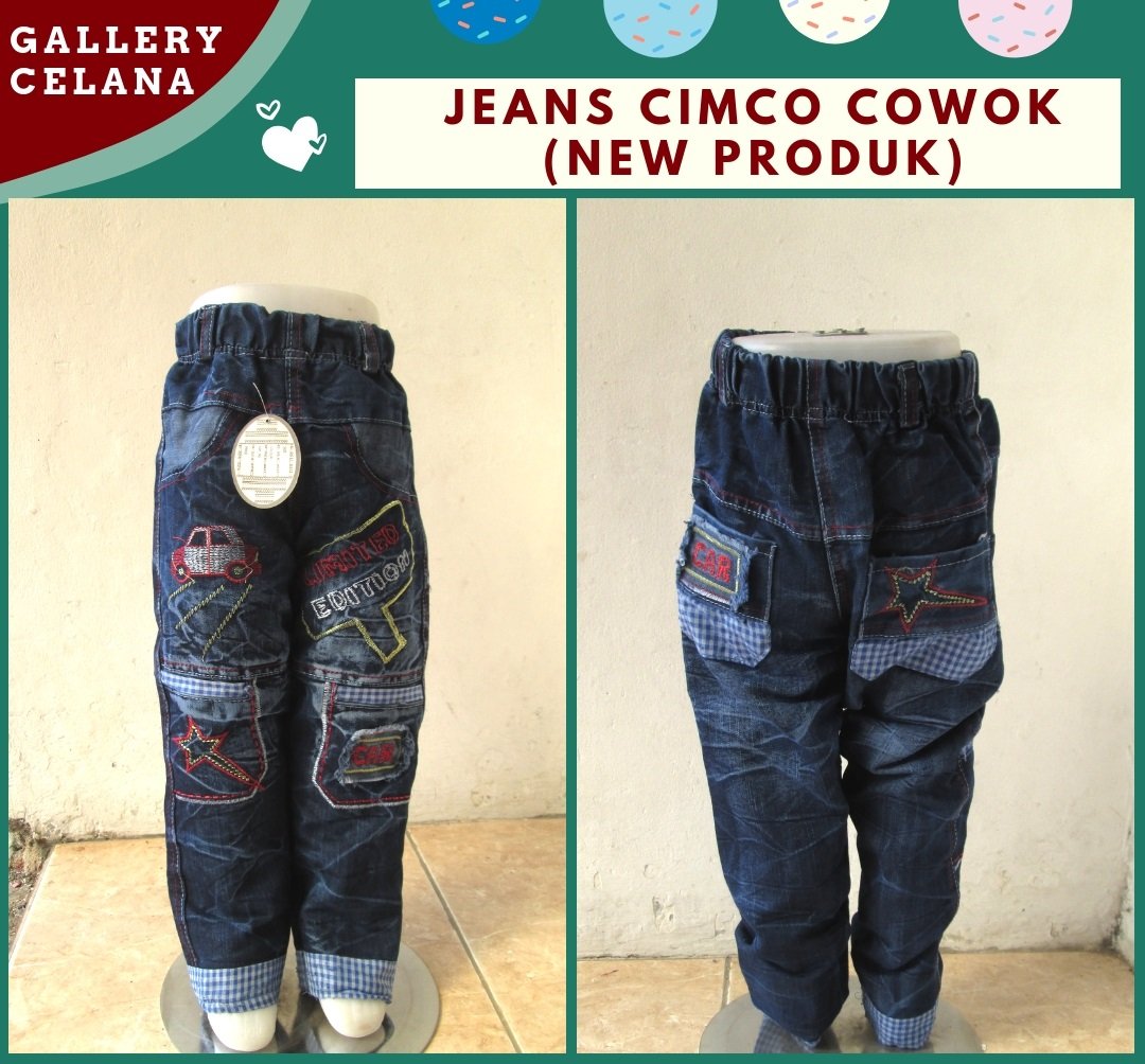 Distributor Celana Jeans Cimco Anak Laki Laki Murah di Bandung Hanya 36RIBUAN