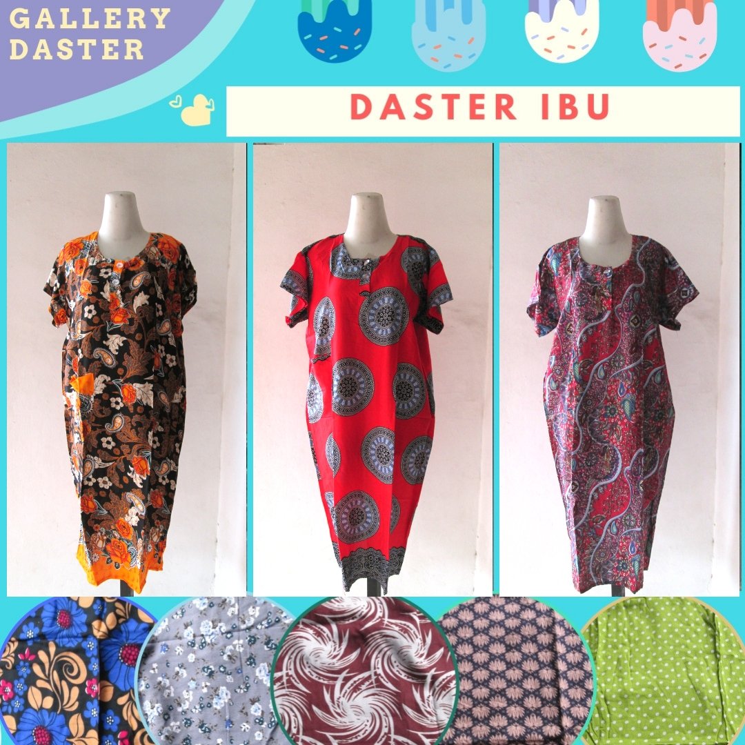 Distributor Daster Ibu Wanita Dewasa Murah di Bandung Hanya Rp.24.500